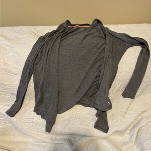 Women’s grey cardigan